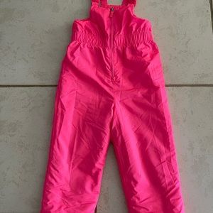 Toddler girl ski suit